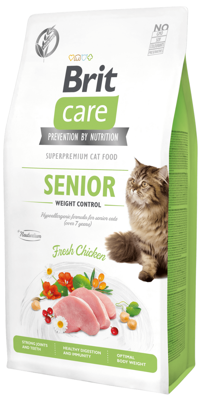 Brit Care Cat Grain-Free Senior Weight Control 7kg