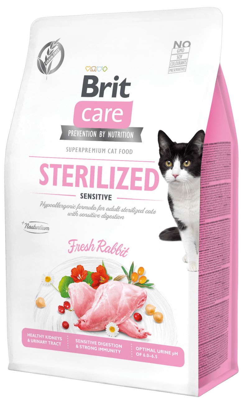 Brit Care Cat Grain-Free Sterilized Sensitive 0,4kg