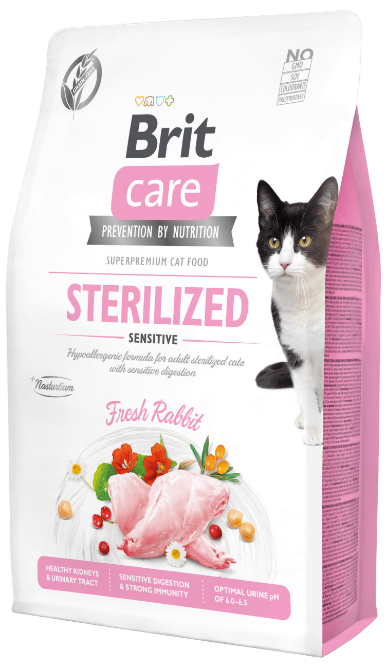 Brit Care Cat Grain-Free Sterilized Sensitive 2kg