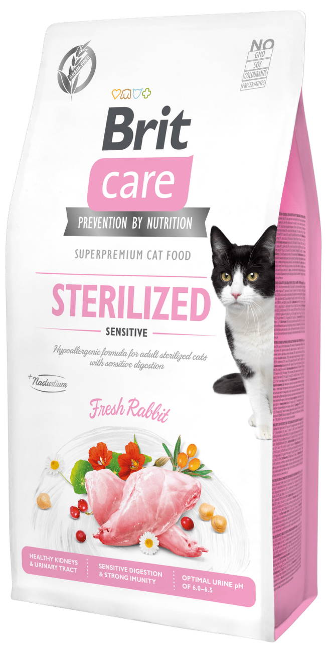 Brit Care Cat Grain-Free Sterilized Sensitive 7kg