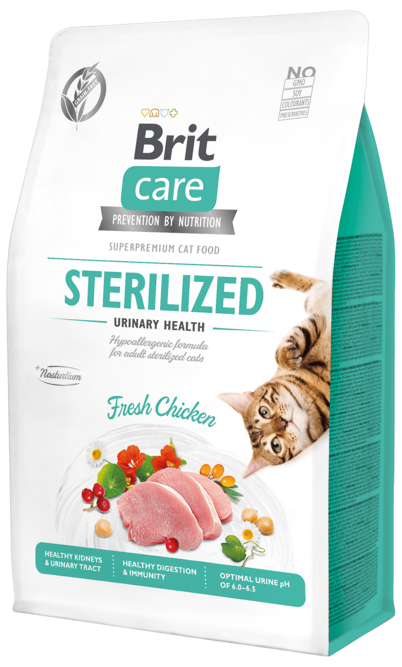 Brit Care Cat Grain-Free Sterilized Urinary Health 0,4kg