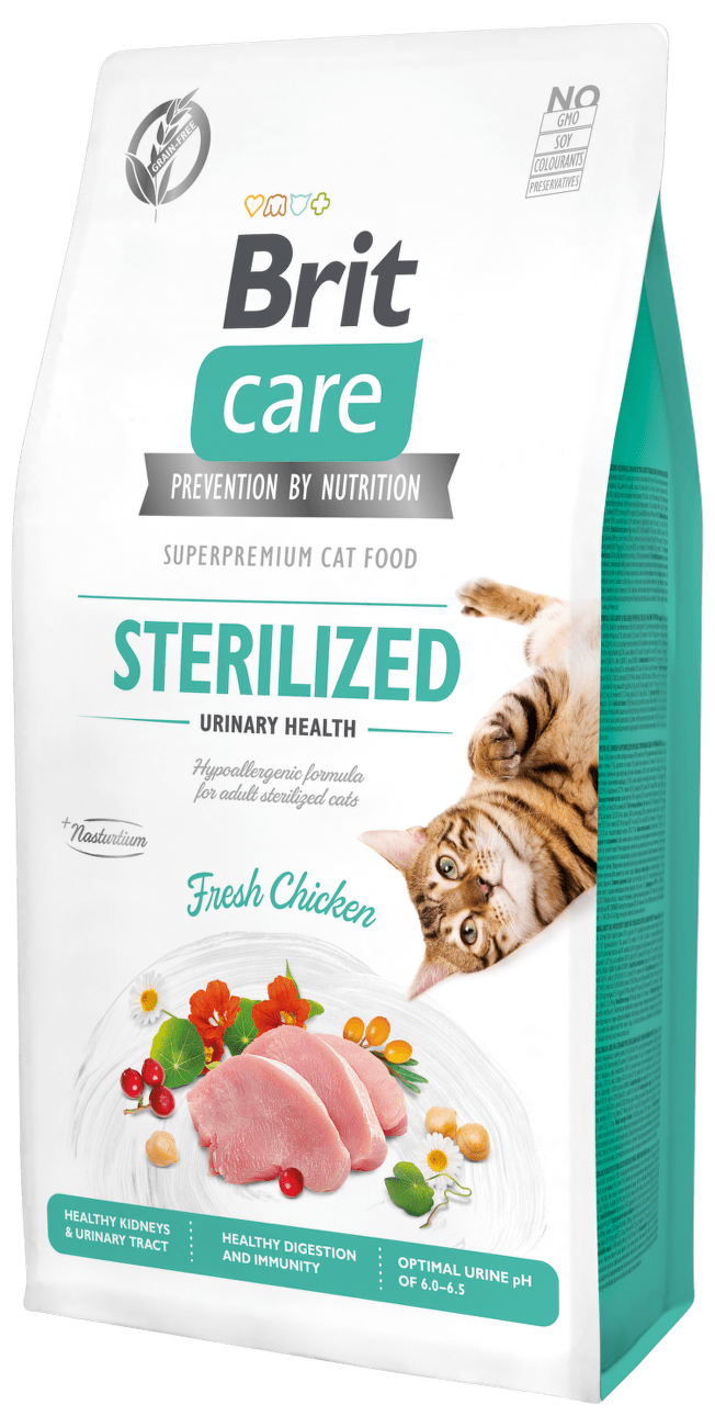 Brit Care Cat Grain-Free Sterilized Urinary Health 7kg