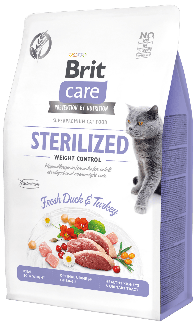Brit Care Cat Grain-Free Sterilized Weight Control 0,4kg