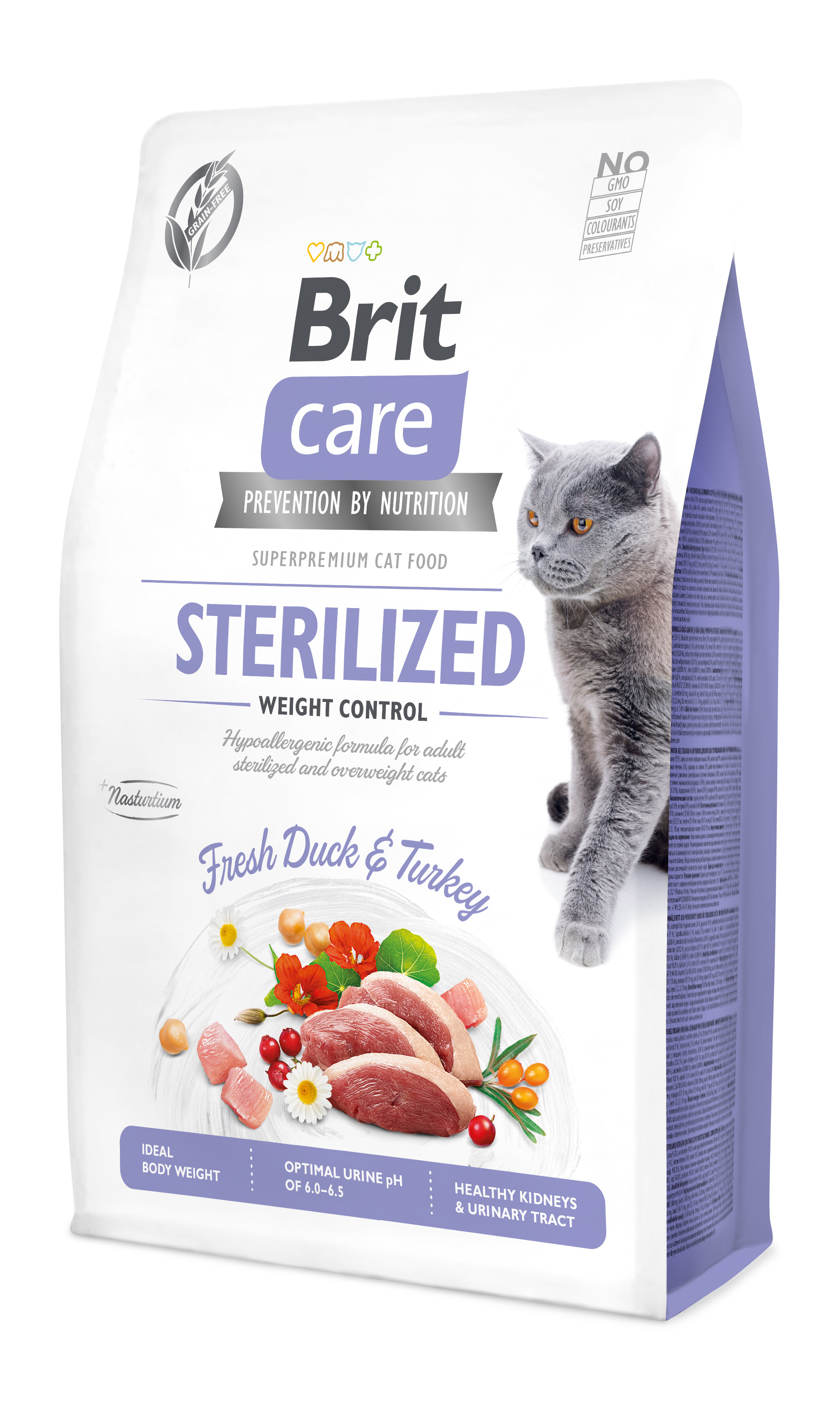 Brit Care Cat Grain-Free Sterilized Weight Control 2 kg