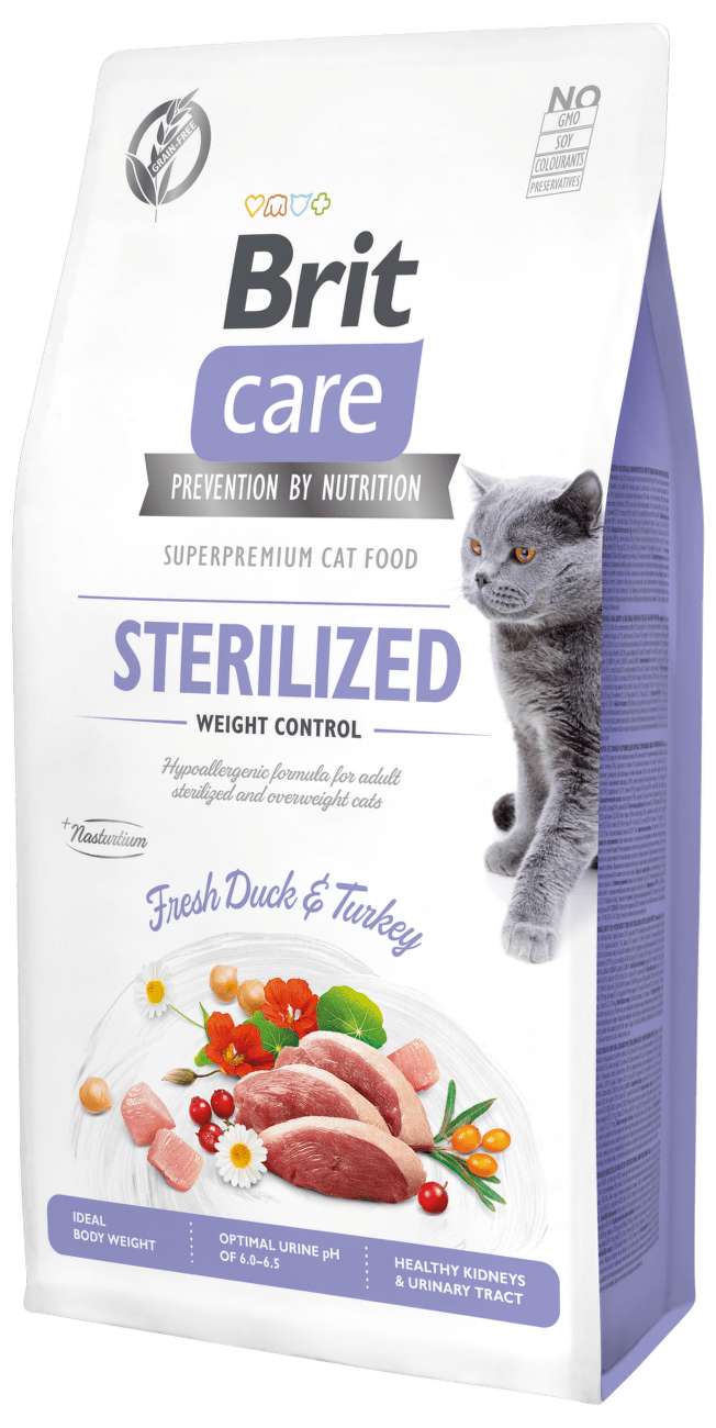 Brit Care Cat Grain-Free Sterilized Weight Control 7kg