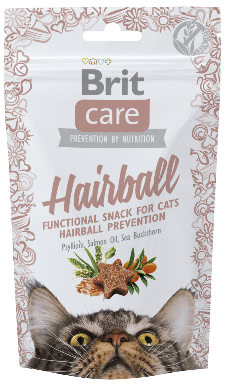 Brit Care Cat Snack Hairball 50g