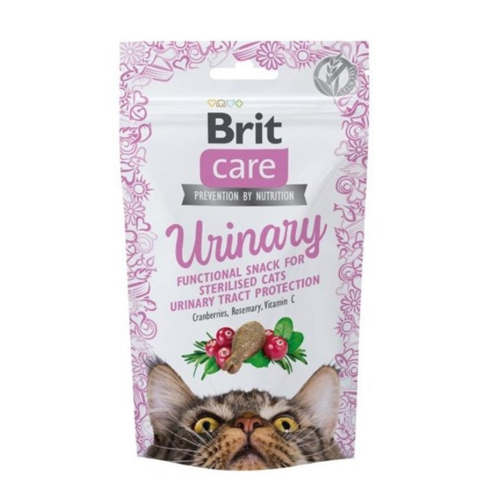 Brit Care Cat Snack Urinary 50g | Pamlsky pro kočky