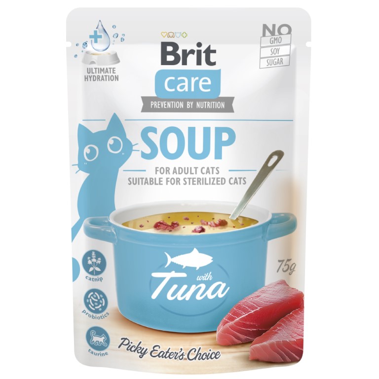 Brit Care Cat Soup with Tuna 75 g