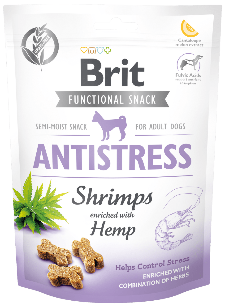 Brit Care Dog Functional Snack Antistress Shrimps 150g