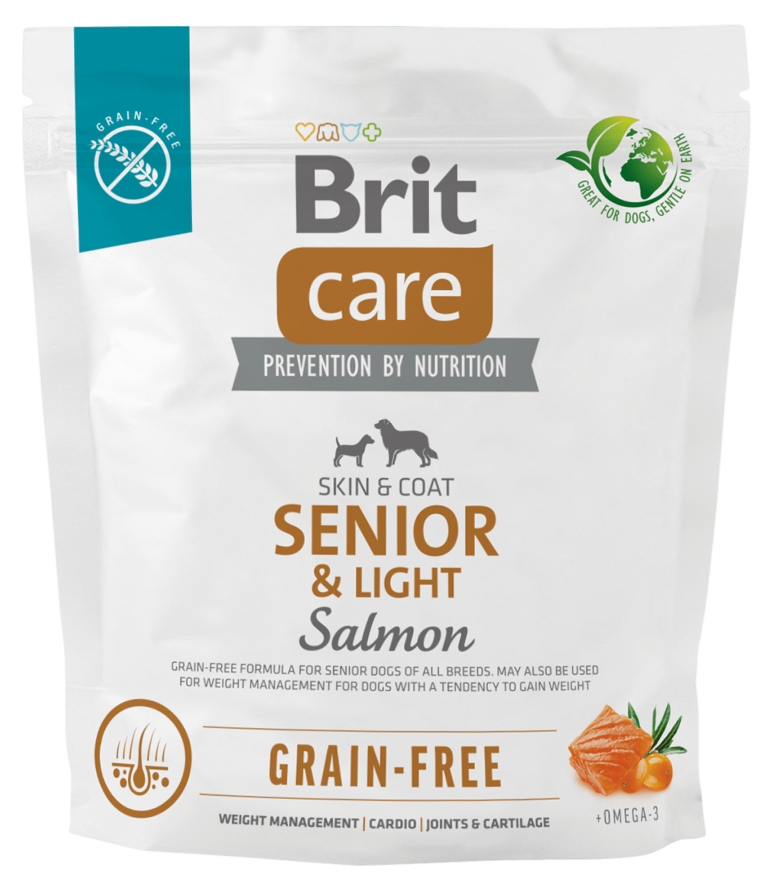 Brit Care Dog Grain-free Senior & Light 1kg