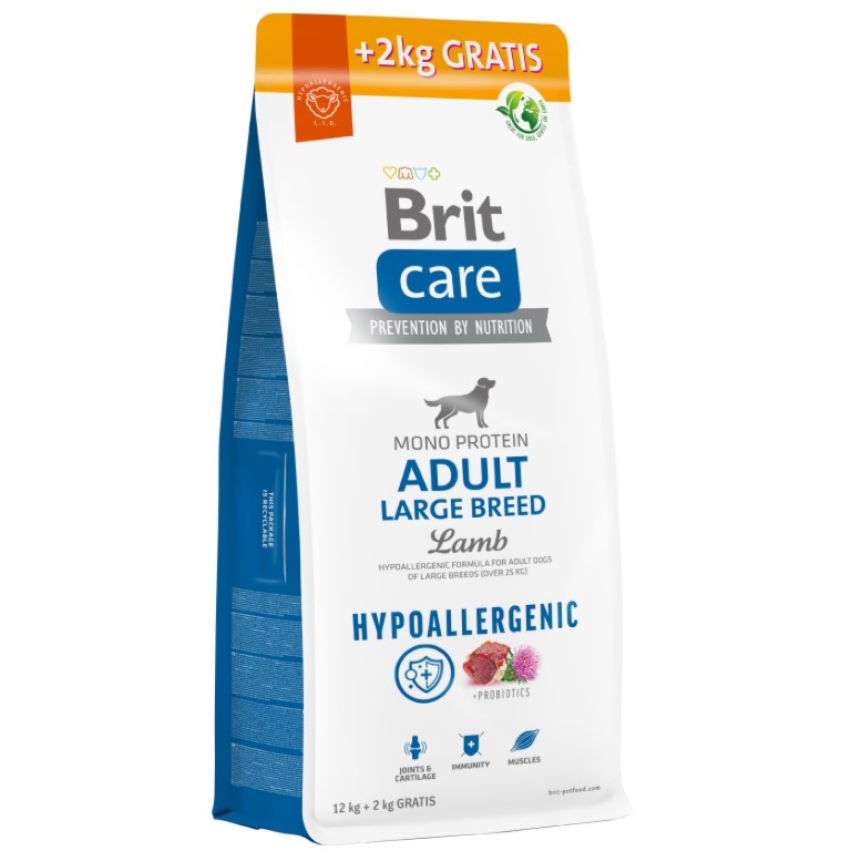 Brit Care Dog Hypoallergenic Adult Large Breed 12 + 2 kg