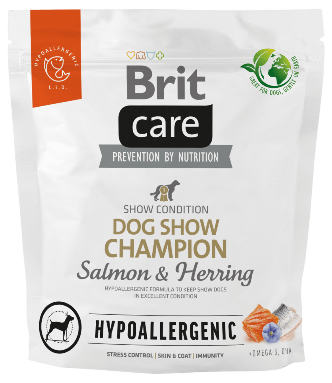 Brit Care Dog Hypoallergenic Dog Show Champion 1kg