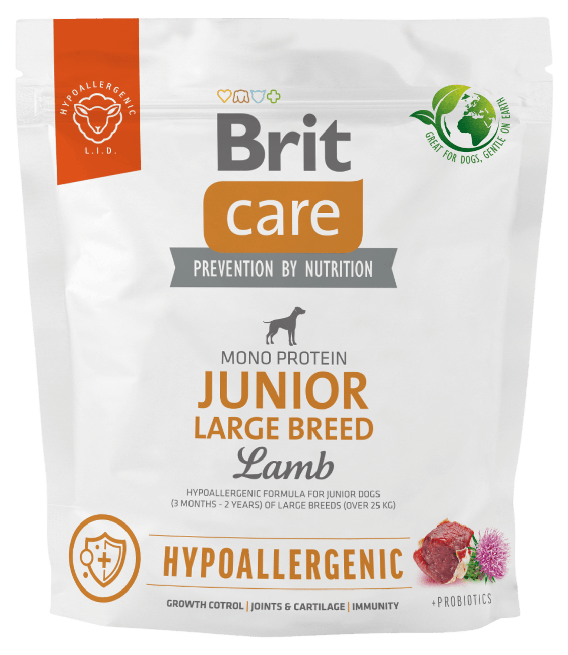 Brit Care Dog Hypoallergenic Junior Large Breed 1kg
