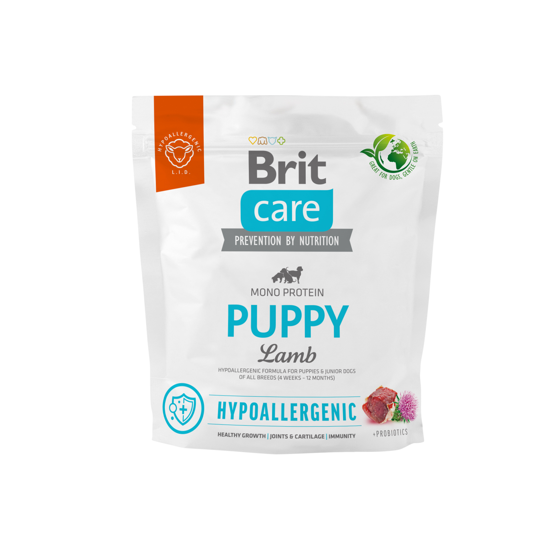 Brit Care Dog Hypoallergenic Puppy – Lamb and Rice 1 kg