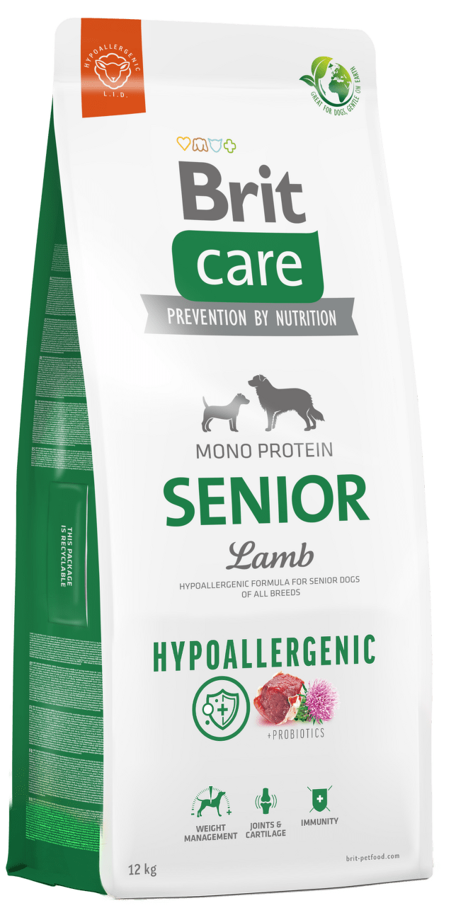 Brit Care Dog Hypoallergenic Senior 12kg