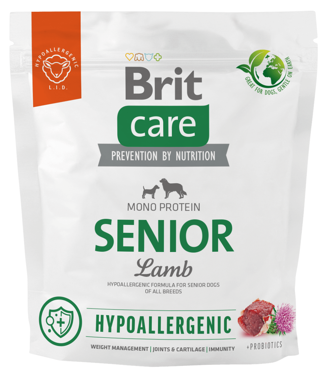 Brit Care Dog Hypoallergenic Senior 1kg