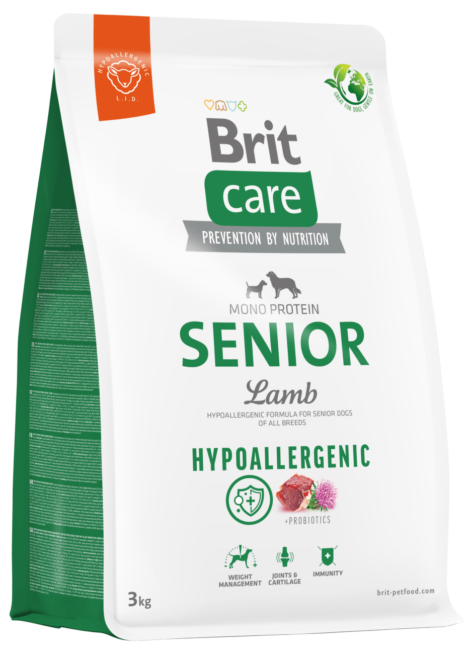 Brit Care Dog Hypoallergenic Senior 3kg