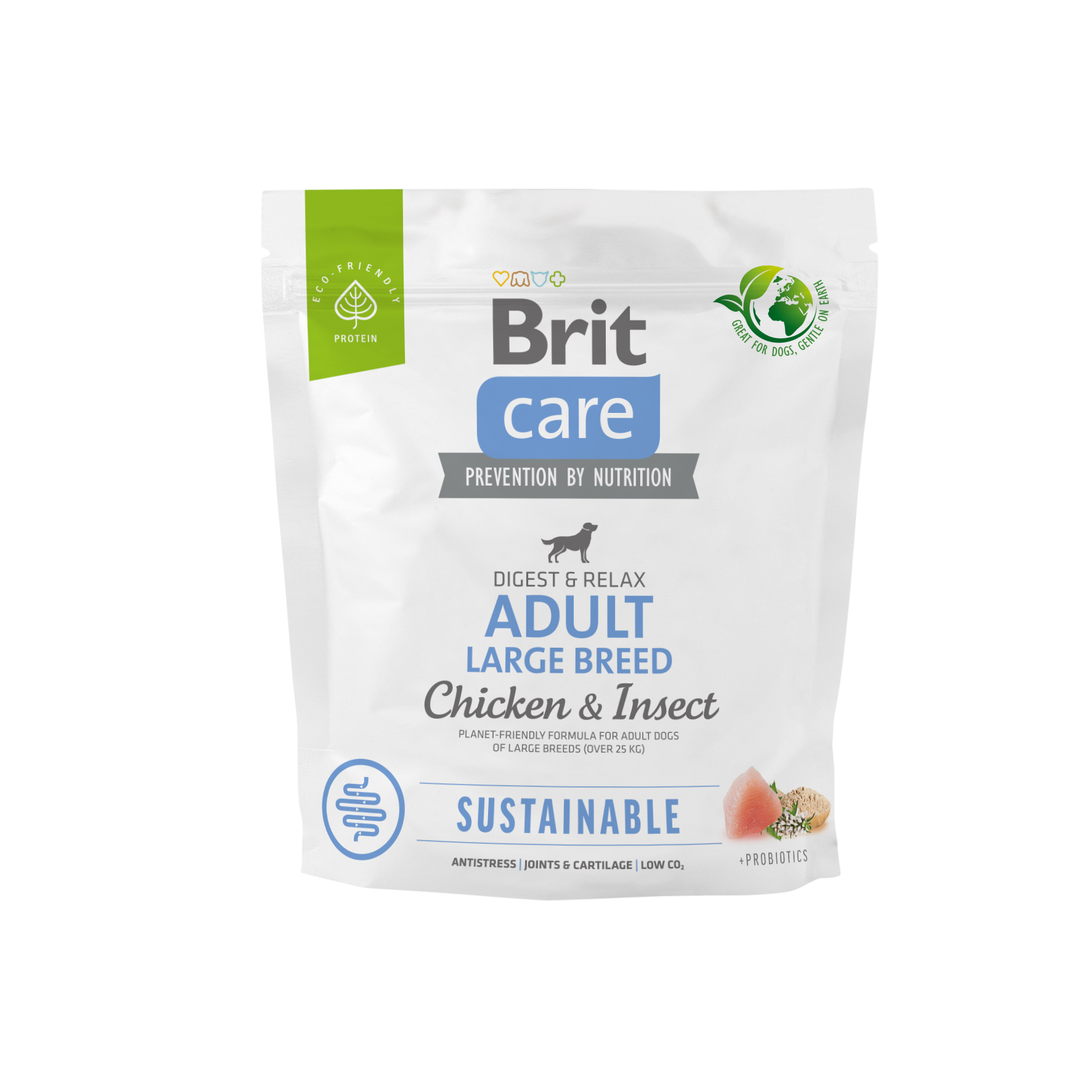 Brit Care Dog Sustainable Adult Large Breed – Chicken and Insect 1 kg