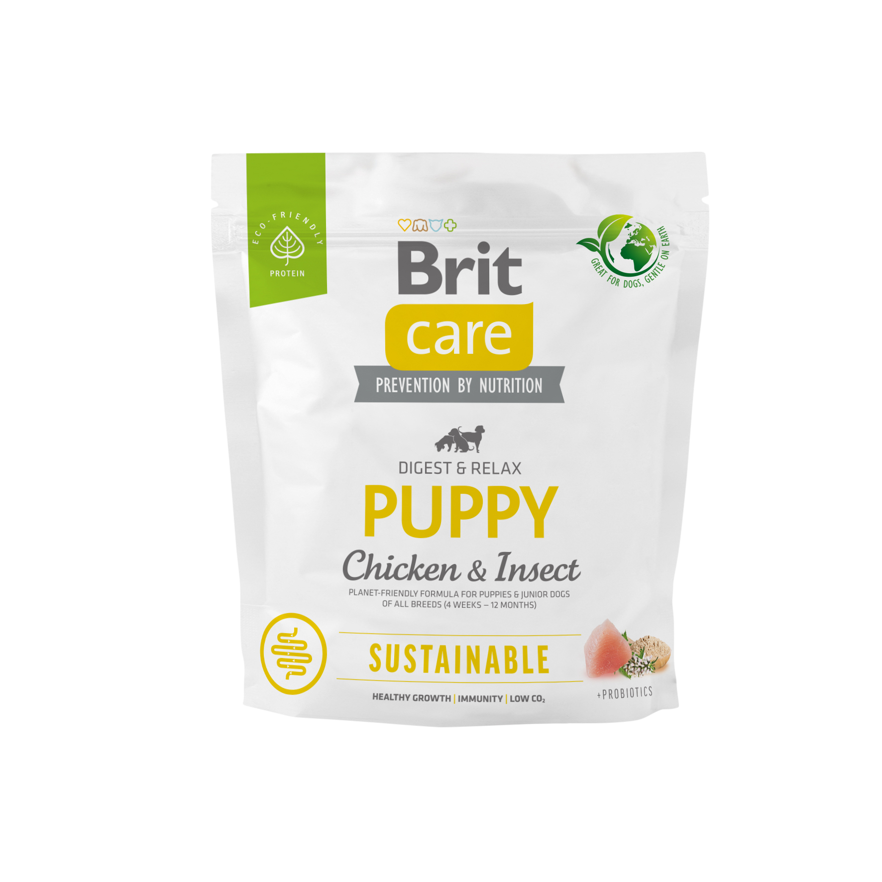 Brit Care Dog Sustainable Puppy – Chicken and Insect 1 kg