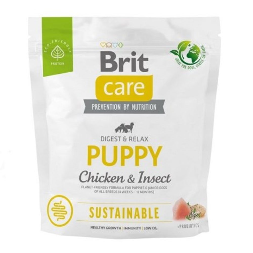 Brit Care Dog Sustainable Puppy Chicken & Insect 1 kg | P57015