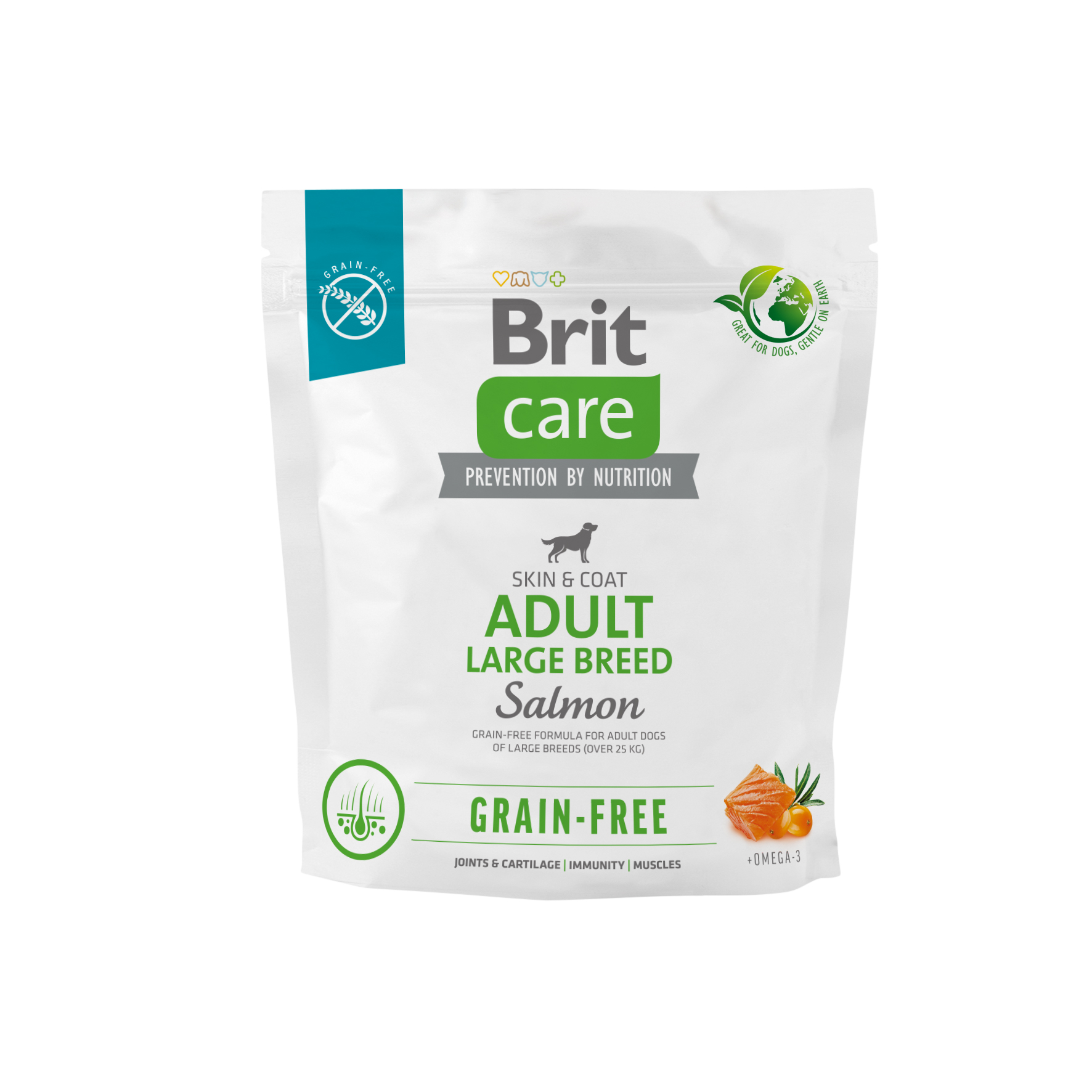 Brit Care Grain-free Adult Large Breed Salmon & Potato 1 kg