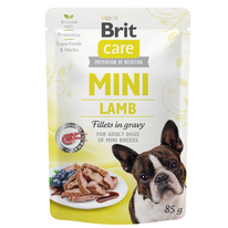 Brit Care Kap.Brit Care Mini Lamb fillets in gravy 85 g