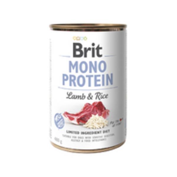 Brit Care Konzerva Brit Mono Protein Lamb & Rice 400 g