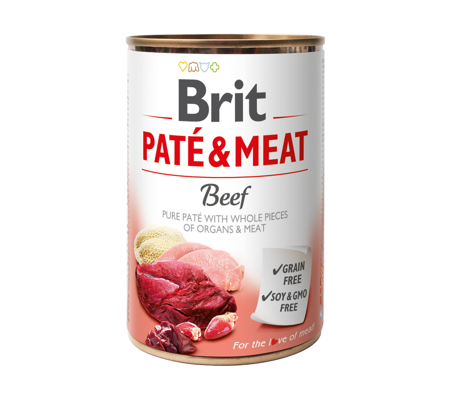 Brit Care Konzerva Brit Pate & Meat Beef 400 g