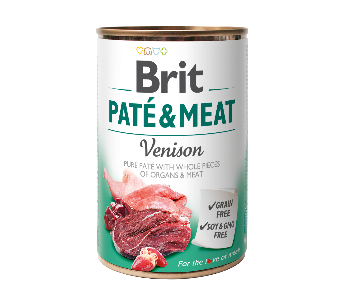 Brit Care Konzerva Brit Pate & Meat Venison 400 g