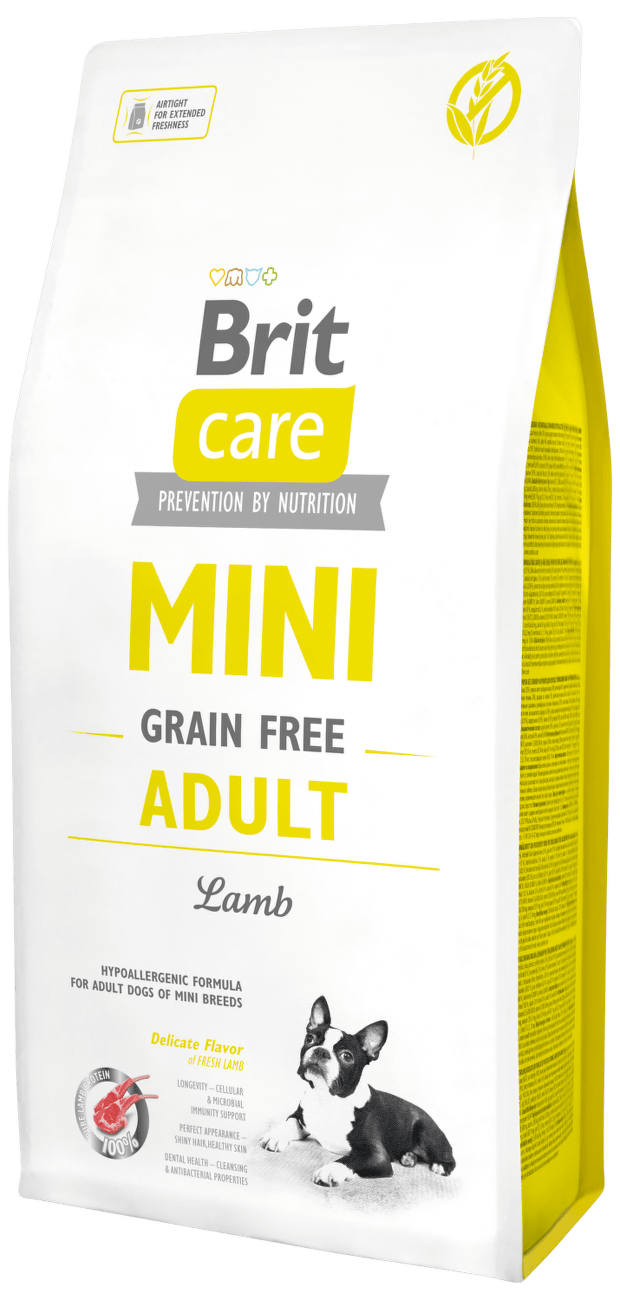 Brit Care Mini Grain Free Adult Lamb 7kg