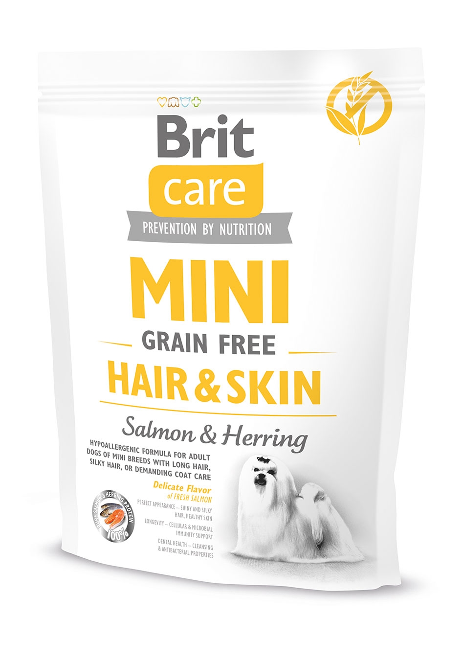 Brit Care Mini Grain Free Hair & Skin 400 g