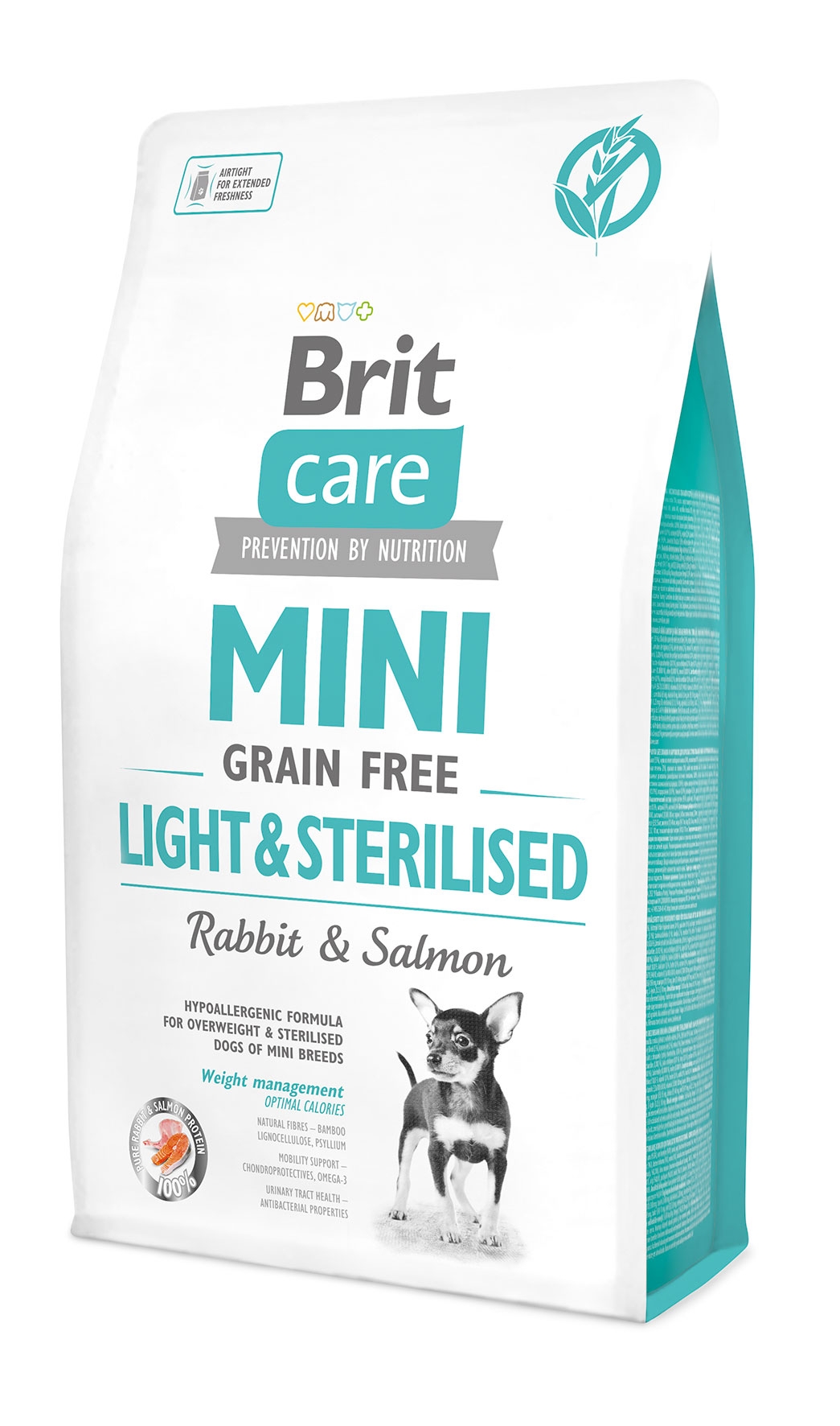 Brit Care Mini Grain Free Light & Sterilised 2 kg