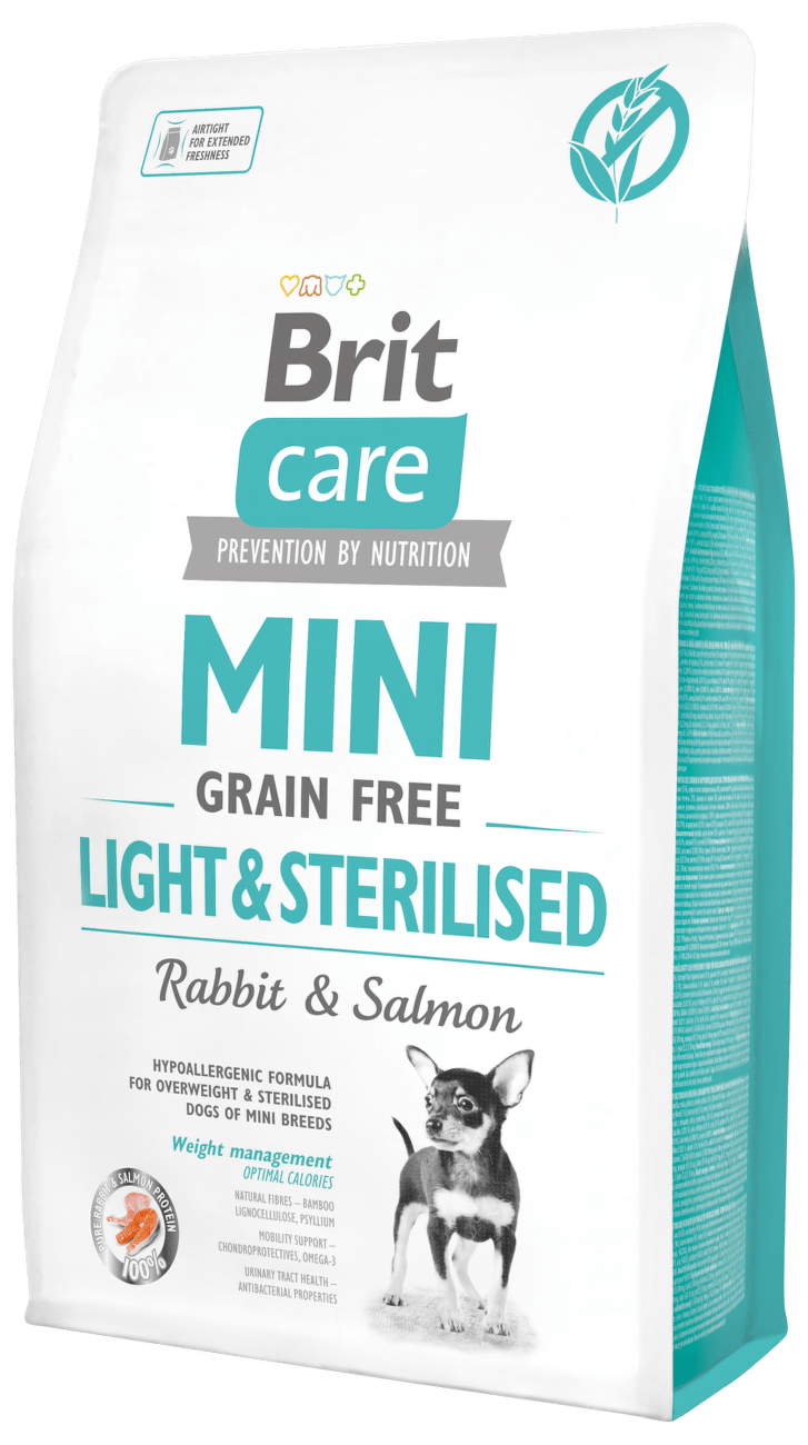 Brit Care Mini Grain Free Light & Sterilised 2kg
