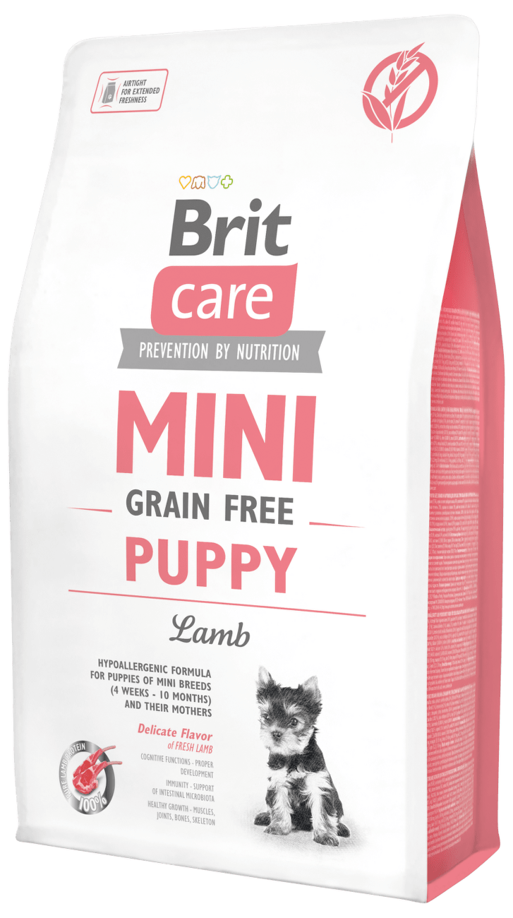Brit Care Mini Grain Free Puppy Lamb 2kg