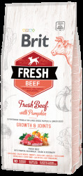 Brit Fresh Beef with Pumpkin Puppy Large 12kg