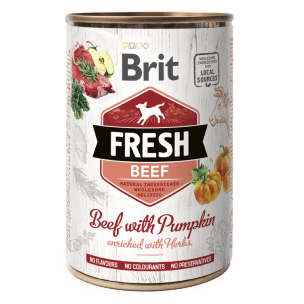 Brit Fresh Dog konzerva Beef with Pumpkin 400 g | Konzerva pro psy | P57987
