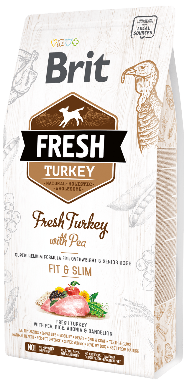 Brit Fresh Turkey with Pea Light Fit & Slim 2,5kg