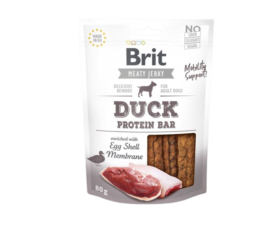 Brit Jerky Duck Protein Bar 80 g
