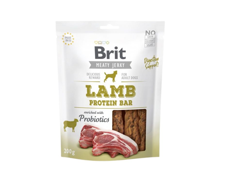 Brit Jerky Lamb Protein Bar 200 g