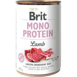 Brit konzerva Mono Protein Lamb 400 g | Konzerva pro psy