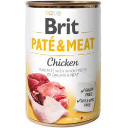 Brit konzerva Paté & Meat Chicken 400 g | Konzerva pro psy