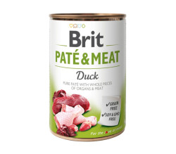 Brit konzerva Paté & Meat Duck 400 g | Konzerva pro psy