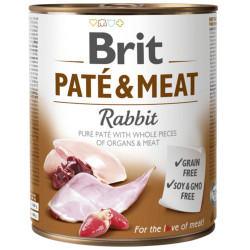 Brit konzerva Paté & Meat Rabbit 800 g | Konzerva pro psy