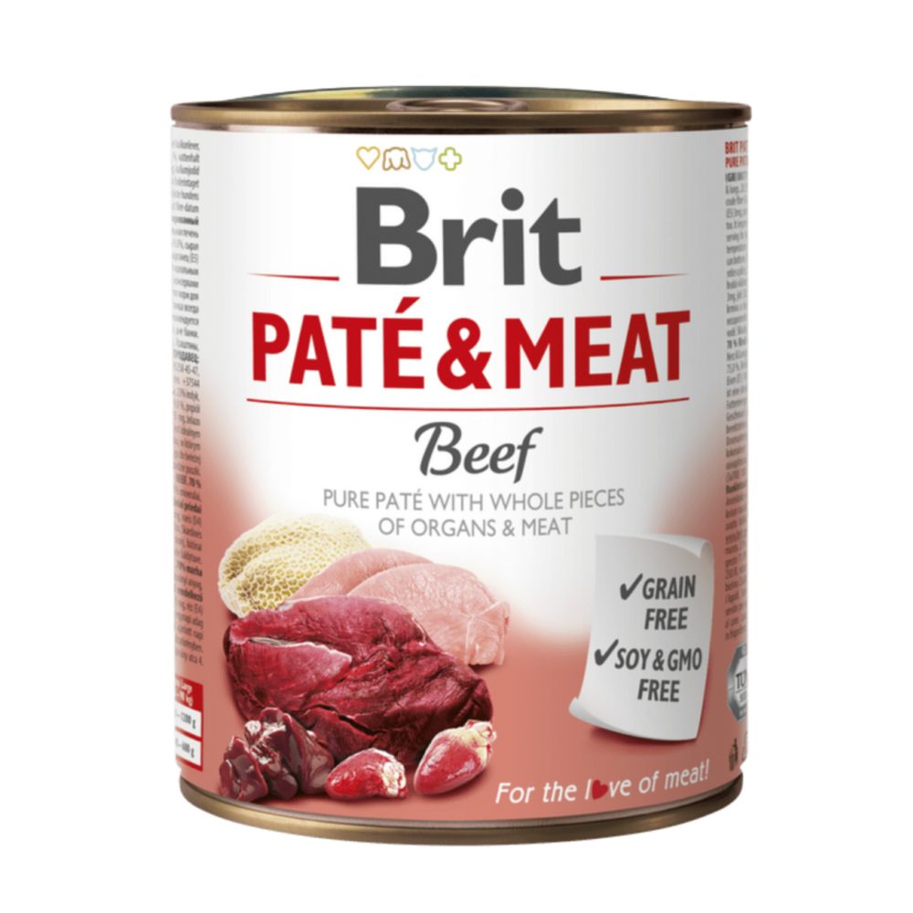 Brit konzerva Paté & Meat Beef 800 g | P58010