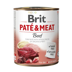 Brit konzerva Paté & Meat Beef 800 g