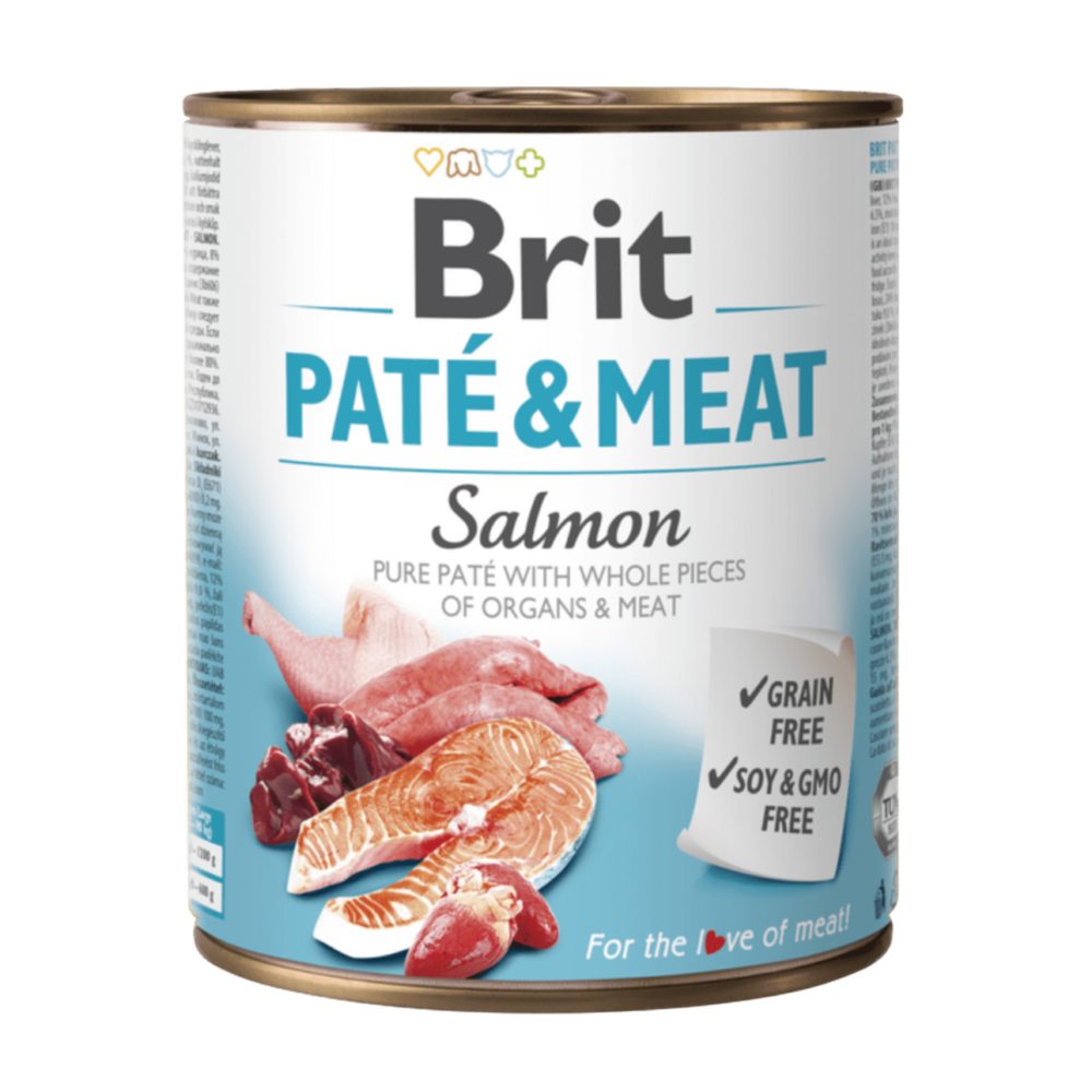Brit konzerva Paté & Meat Salmon 800 g | P57991