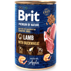 Brit konzerva Premium by Nature Lamb & Buckwheat 800 g | Konzerva pro psy