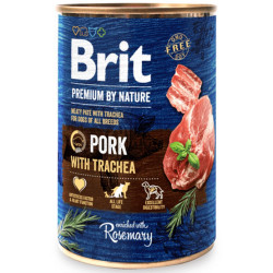 Brit konzerva Premium by Nature Pork & Trachea 800 g | Konzerva pro psy
