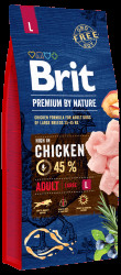 Brit Premium by Nature Adult L 15kg