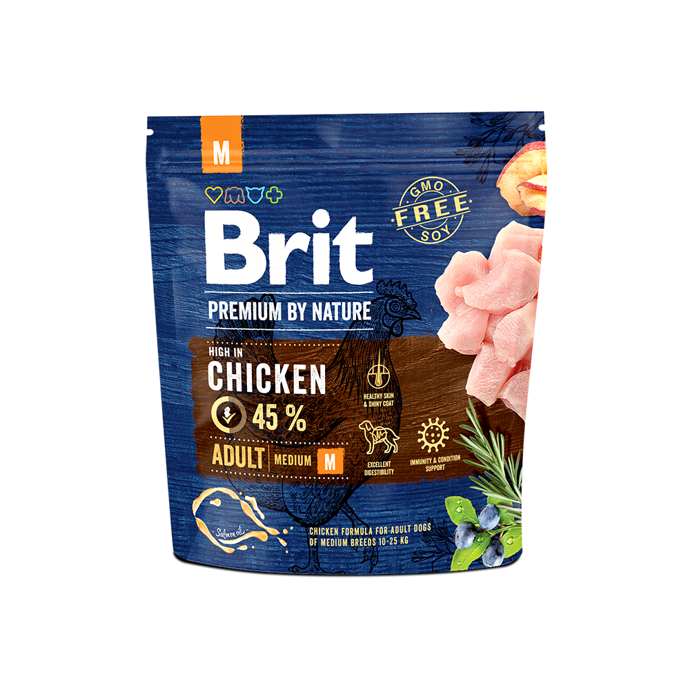 Brit Premium by Nature Adult M 1 kg